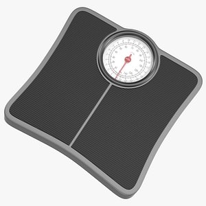 Bathroom Scale 3D Model