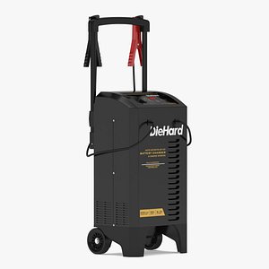 3D Garage Battery Engine Starter