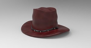 3D model hat cap