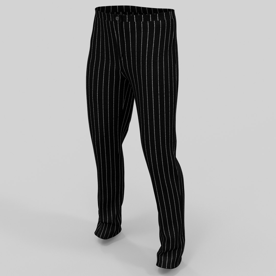 Trousers 3D model preview