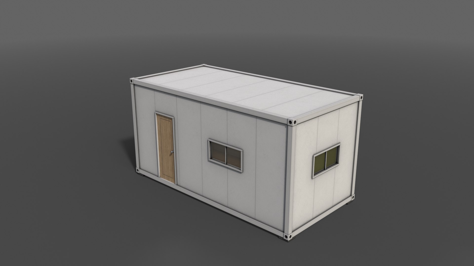 PBR Container House BB - Collection 3D Model - TurboSquid 2154420