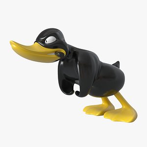 Death Proof Duck on feet 3D model