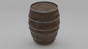 Wooden Barrel