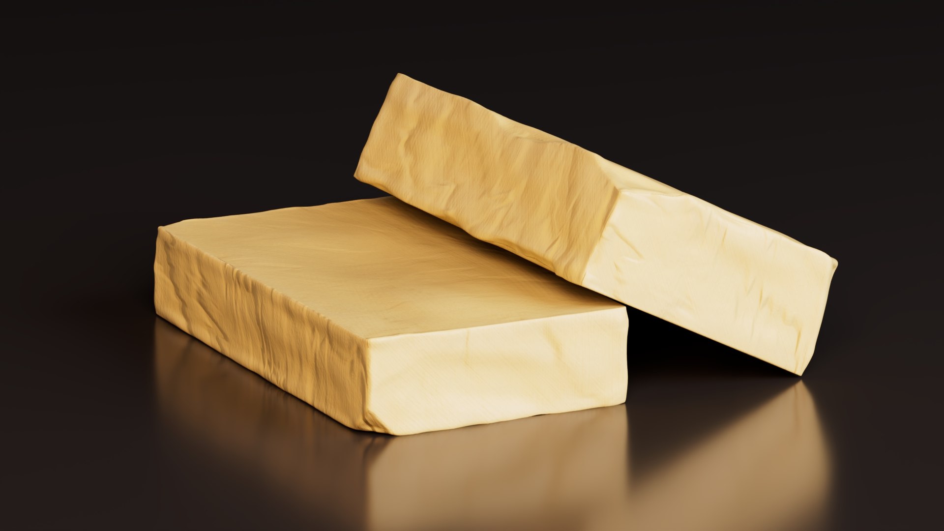 Butter Block with Cut Slices 3D model https://p.turbosquid.com/ts-thumb/yU/u4Txq3/nd/preview6/jpg/1789528332/1920x1080/fit_q87/4979217b677d9bc8bbaecc33444b06e0cee3ad42/preview6.jpg