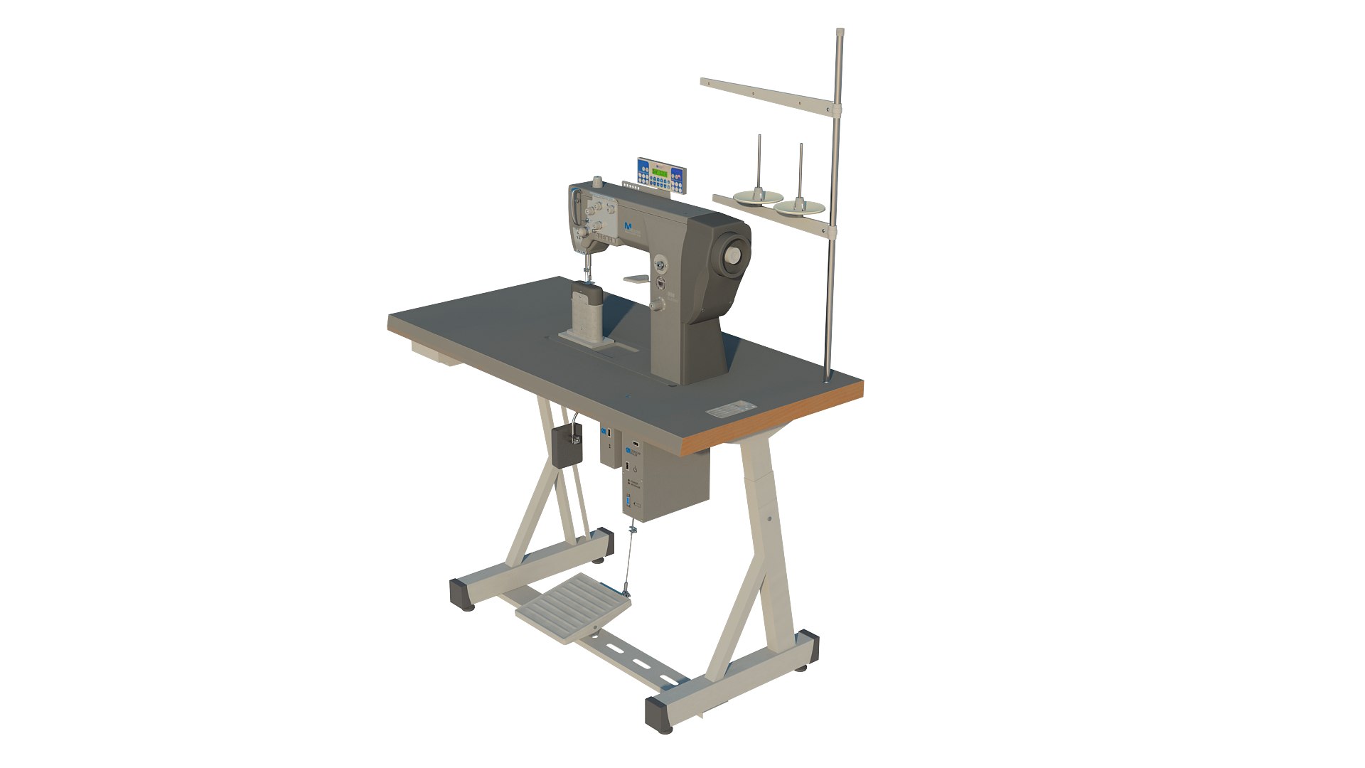 Sewing machine for the production of shoes 3D https://p.turbosquid.com/ts-thumb/yU/wqOdVB/Bi/da888_03/png/1630654442/1920x1080/fit_q87/c124bd489bed4dfb2b3e3f37ece67a343aa9820d/da888_03.jpg