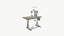 Sewing machine for the production of shoes 3D