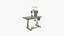 Sewing machine for the production of shoes 3D