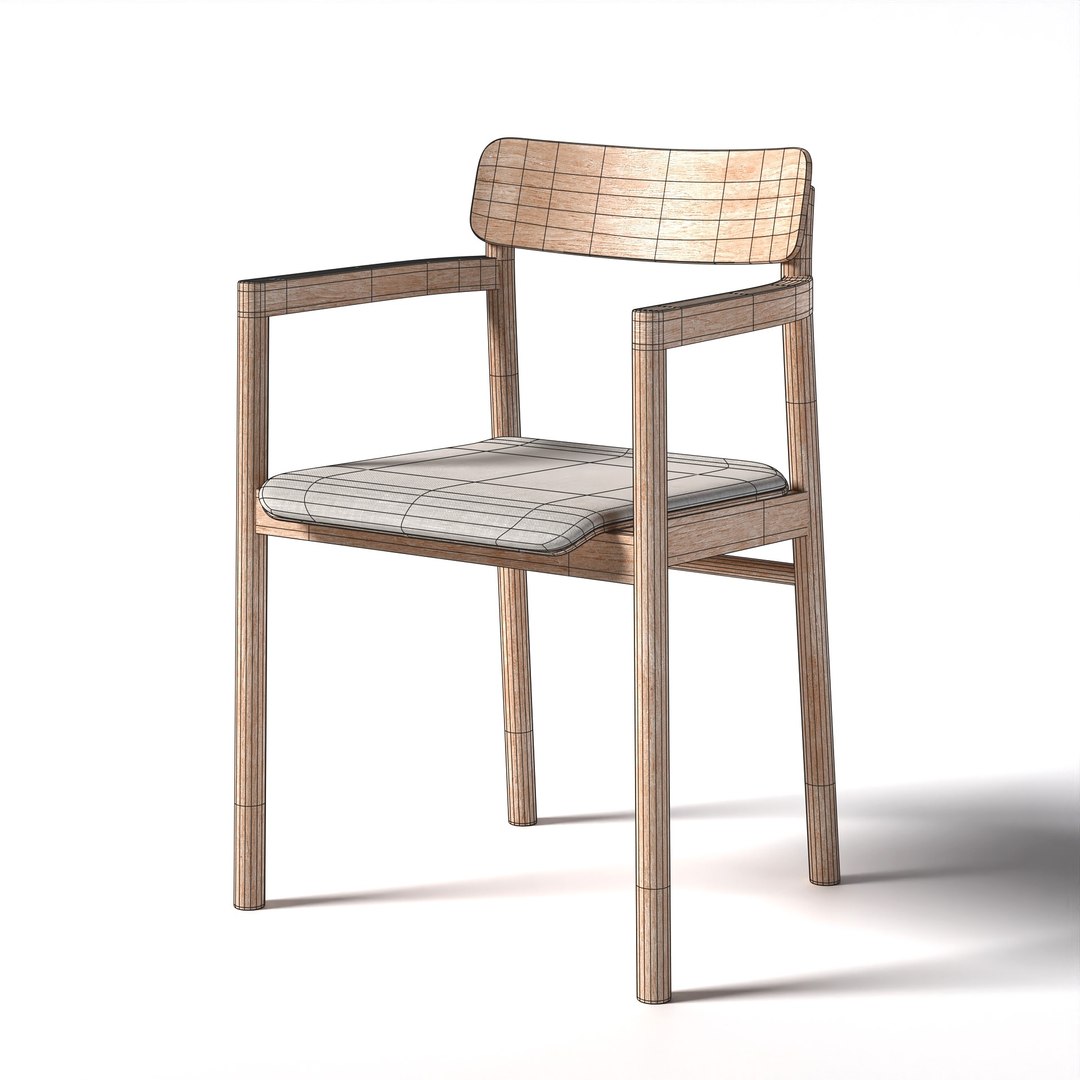 Post Chair - 3446 3D model - TurboSquid 1775827