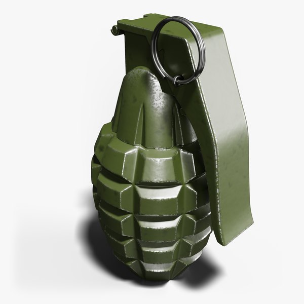 Grenade model - TurboSquid 2041187