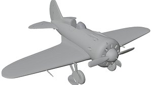 3D Aeroplan Polikarpov model