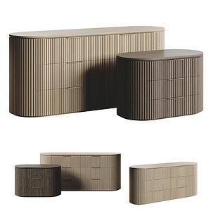 RH BYRON SIDEBOARD LivCollection HRZ-Reveal 3D model