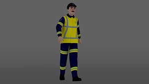 Construction Worker Rigged