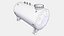 Fuel Tank Low-poly PBR 3D model