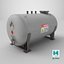 Fuel Tank Low-poly PBR 3D model