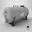 Fuel Tank Low-poly PBR 3D model