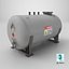 Fuel Tank Low-poly PBR 3D model