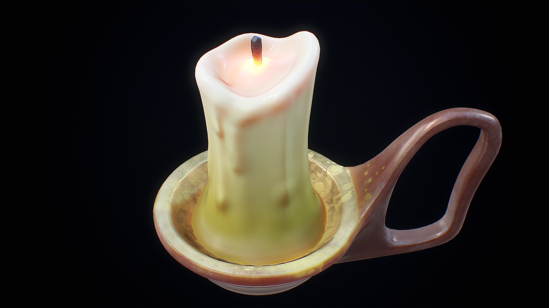 3D Old Melted Candle PBR model https://p.turbosquid.com/ts-thumb/yV/AEhP3i/WP/r_viewport_009/png/1676772507/1920x1080/fit_q87/6aa1190baccbf62b51dcf1c8a5422bb01992d3aa/r_viewport_009.jpg