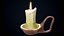 Old Melted Candle PBR