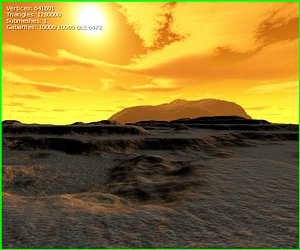 maps desert 3D model