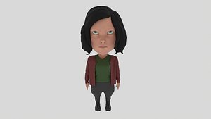 Cartoon Character Woman