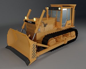 dozer bulldozer b10 3D model