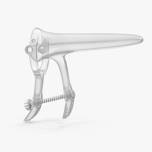 Plastic Vaginal Speculum Closed White