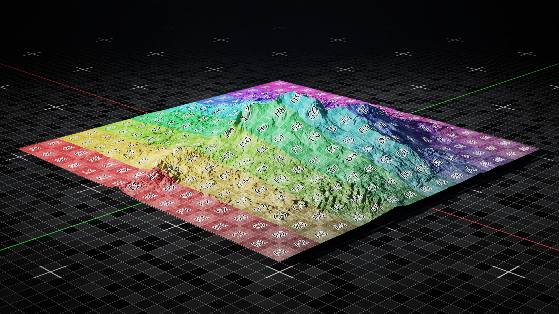 Volcano Terrain Mountain Version 6 Model - TurboSquid 2192161