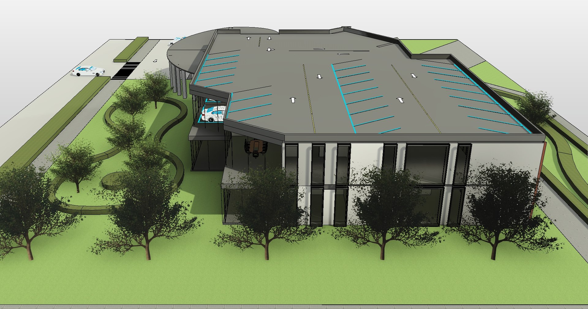 Recreation Center 3D Model - TurboSquid 2334550