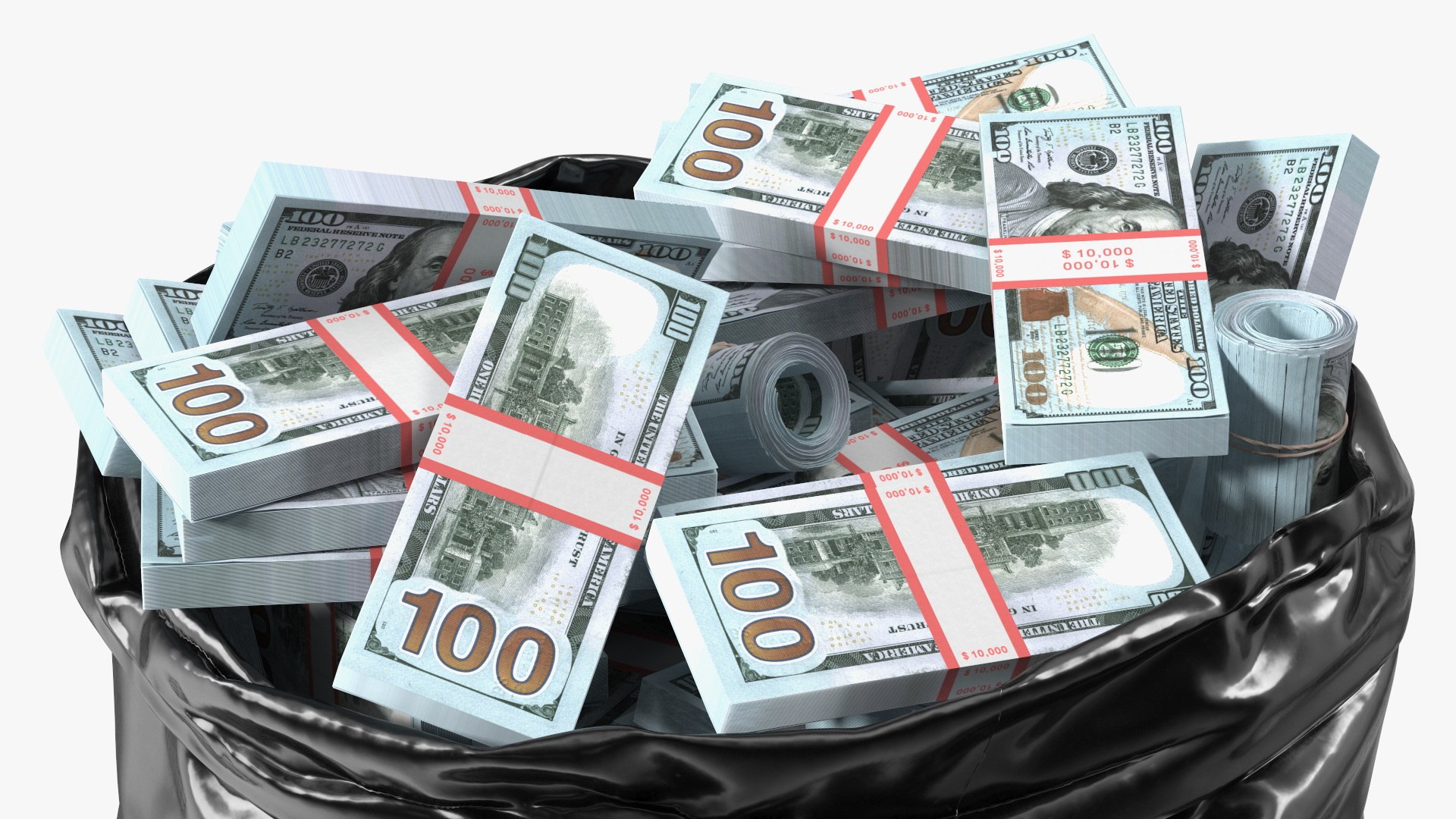 3D Trash Bag Full of Money https://p.turbosquid.com/ts-thumb/yV/LBzHFE/Y6/trashbagfullofmoney3dsmodel012/jpg/1679488615/1920x1080/fit_q87/a562a4c9a68257c39d9ae758b861a351c7bffe41/trashbagfullofmoney3dsmodel012.jpg