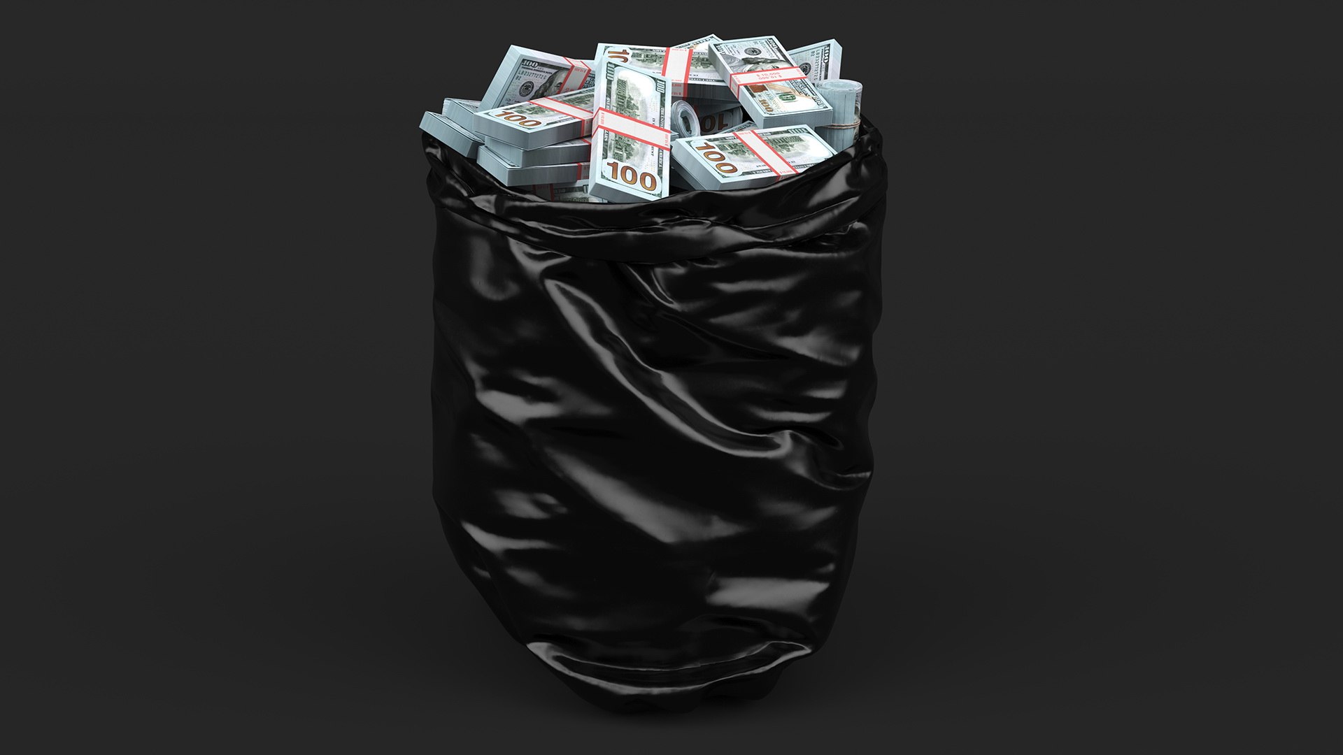 3D Trash Bag Full of Money https://p.turbosquid.com/ts-thumb/yV/LBzHFE/cN/trashbagfullofmoney3dsmodel007/jpg/1679488601/1920x1080/fit_q87/fcd9a4e5d3f3c2f8fb0152c9c21ea44c6e9013b6/trashbagfullofmoney3dsmodel007.jpg