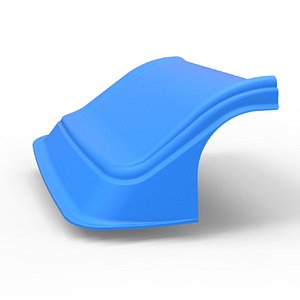 3D Diecast Nose for Super Dirt Late model Scale 1 to 25 model