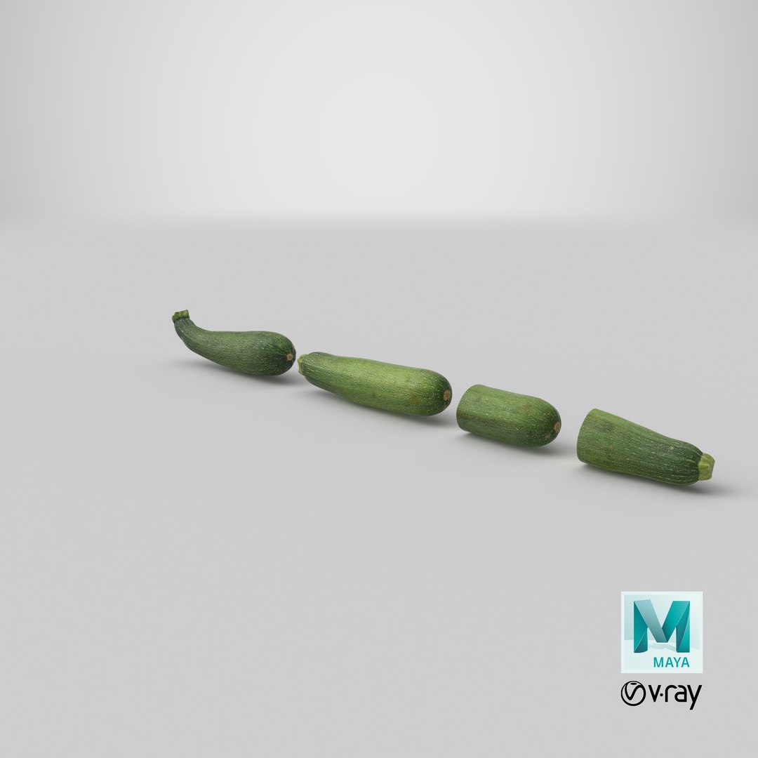 zucchini set 3D https://p.turbosquid.com/ts-thumb/yV/MCvupT/GB/stemcell_maya_vray_render/png/1614393064/1920x1080/fit_q87/4d3e14c1da541eba395574a8b970d0c1e98124bf/stemcell_maya_vray_render.jpg