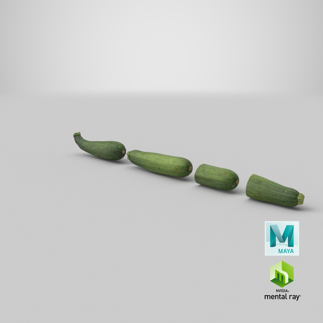 zucchini set 3D https://p.turbosquid.com/ts-thumb/yV/MCvupT/uk/stemcell_maya_mental_ray_render/png/1614393062/1920x1080/fit_q87/bdd7d67fb486fcb1177c1ce64b9dce1f800eabbf/stemcell_maya_mental_ray_render.jpg