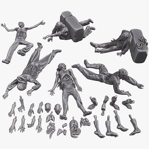 Zombie Crushed and Breaks Pack 1