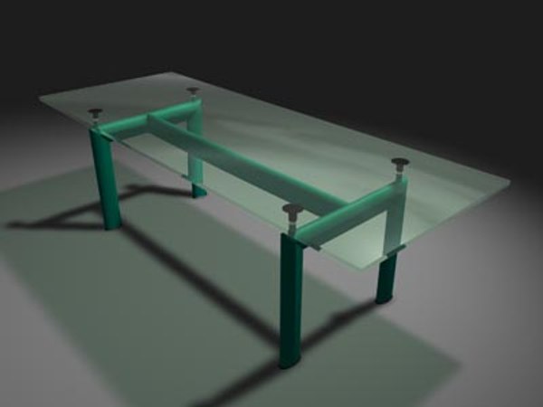 3d corb table model