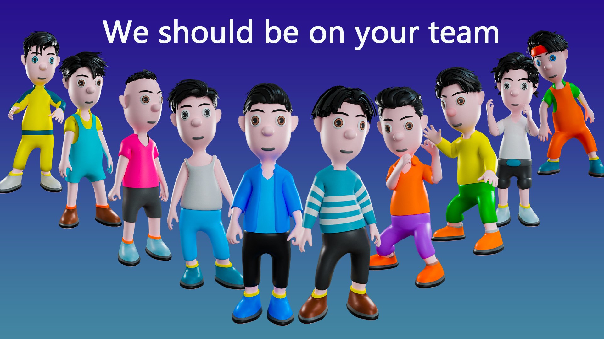 Cool guys 3D https://p.turbosquid.com/ts-thumb/yV/QlBg3i/tW/14/jpg/1765050978/1920x1080/fit_q87/c36ae79d1ec398fa9d2d3127dde001a6dcfe810a/14.jpg