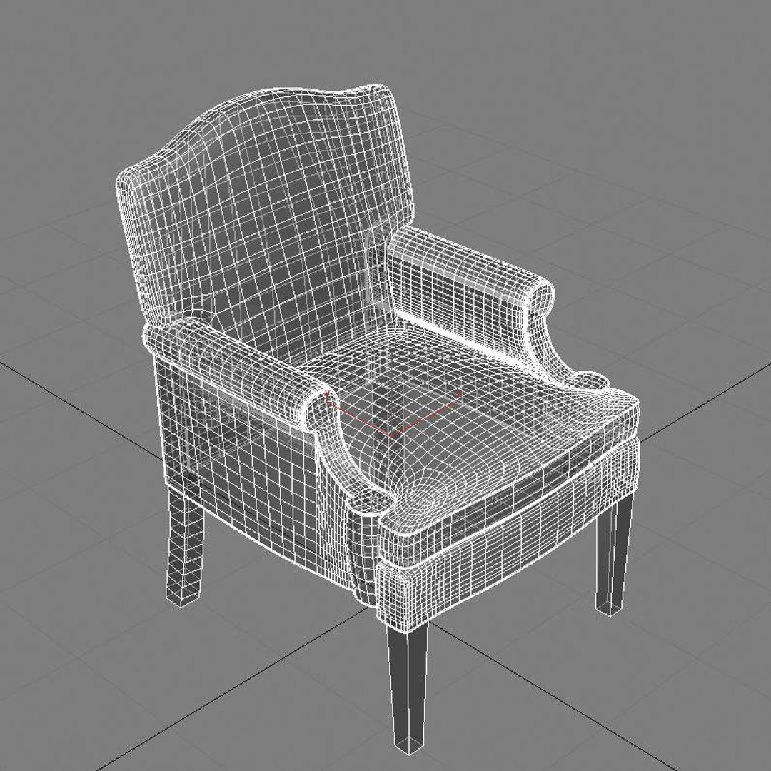 Armchair Chair Obj