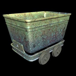 3d cart car model