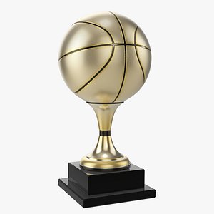 Trophy basketball ball