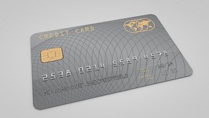 3d credit card