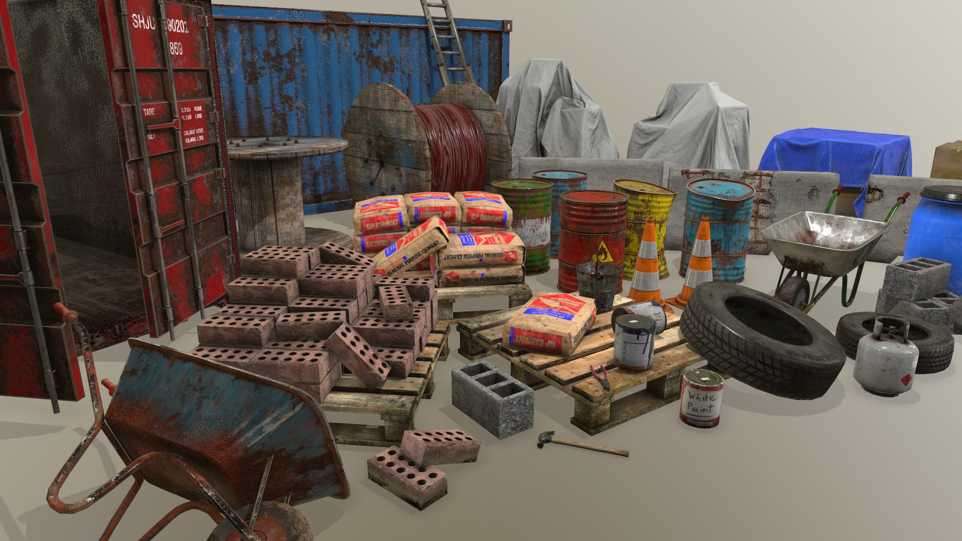 3D Construction Site - Building Site - Industrial - Warehouse - Game Ready Prop Pack https://p.turbosquid.com/ts-thumb/yV/UbcrFk/fh/screenshot000/png/1696007092/1920x1080/fit_q87/ced3162c14d7ac1748b5b334779cdc23ef35d954/screenshot000.jpg