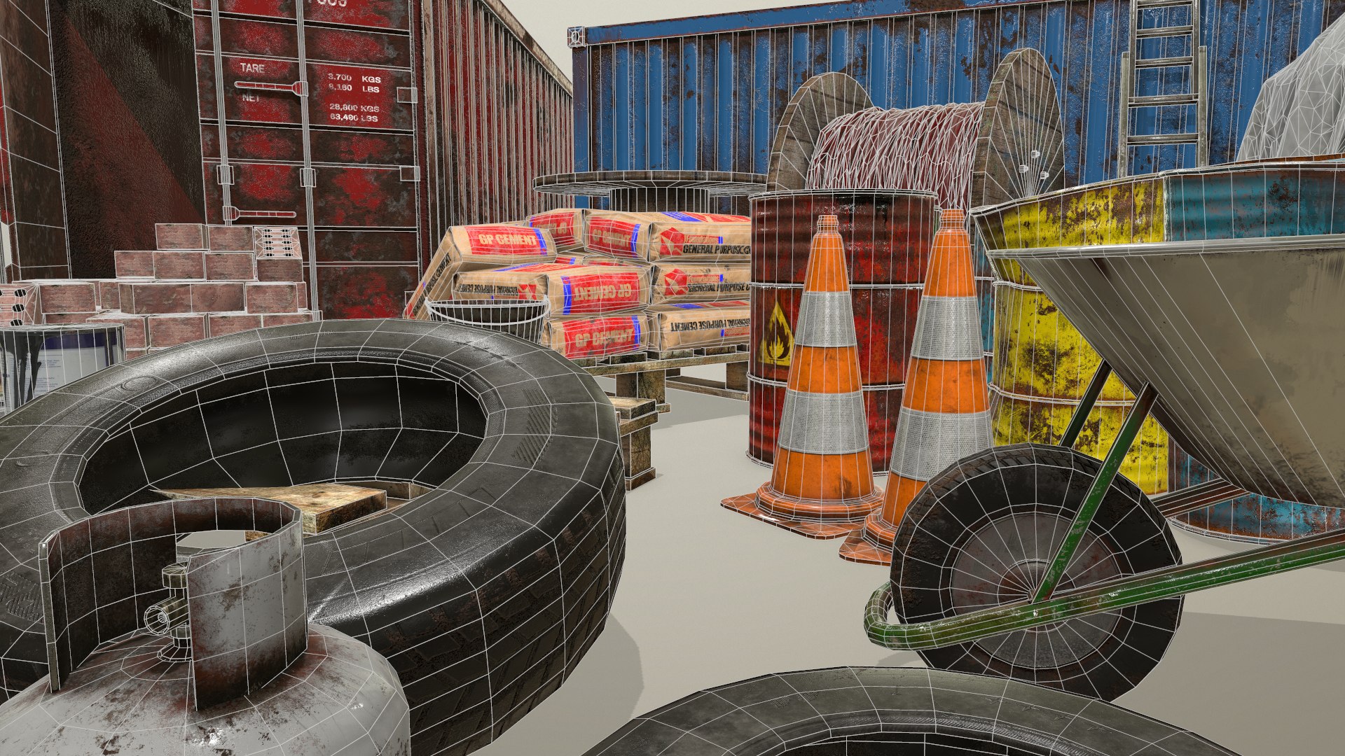 3D Construction Site - Building Site - Industrial - Warehouse - Game Ready Prop Pack https://p.turbosquid.com/ts-thumb/yV/UbcrFk/mQ/screenshot023/png/1696007501/1920x1080/fit_q87/5b30bfa77659504ee34cffc41161e5446e4a708d/screenshot023.jpg