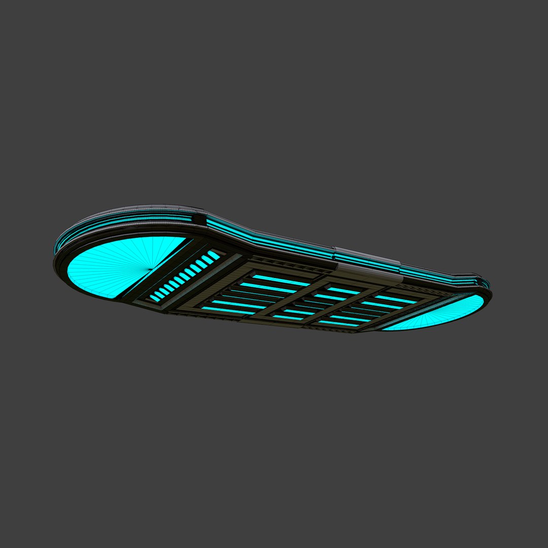 Futuristic hoverboard 3D model - TurboSquid 1319082