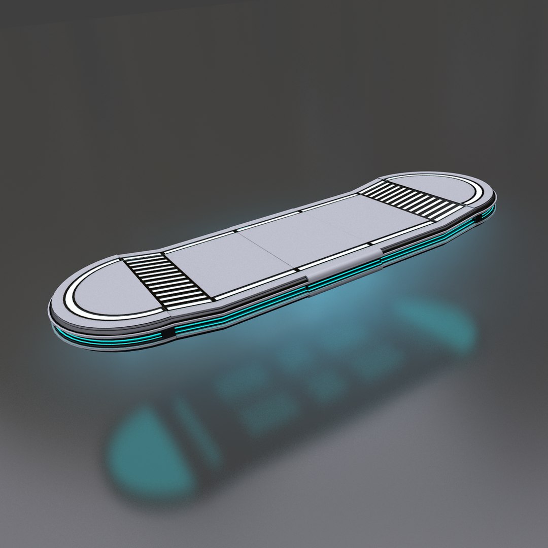 Futuristic Hoverboard 3D Model - TurboSquid 1319082