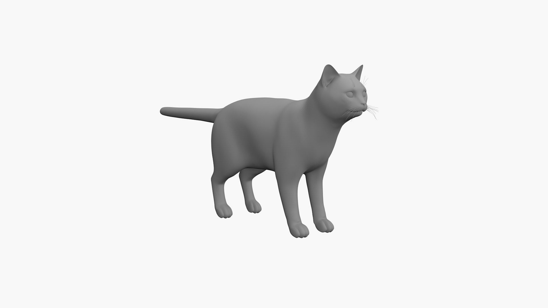 3D British Short Cat - TurboSquid 1843999