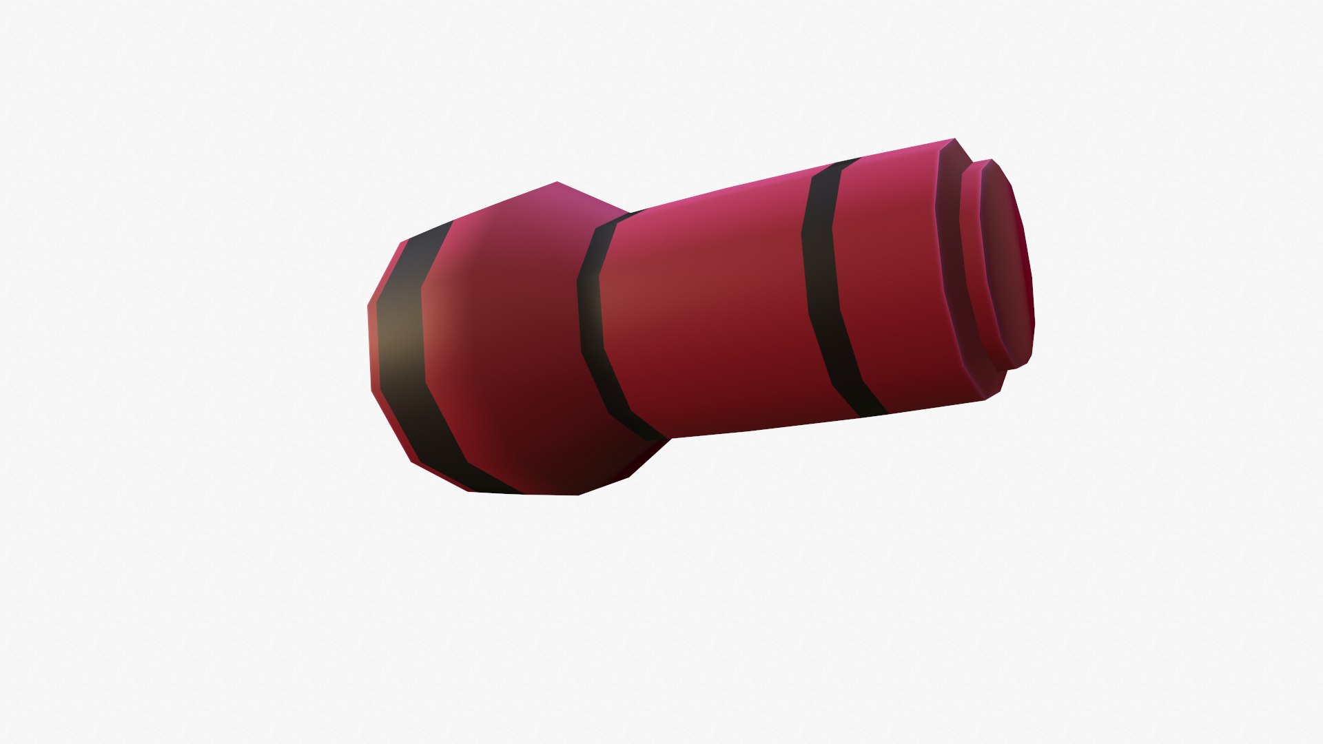 3D Cartoon Flashlight - TurboSquid 1901034