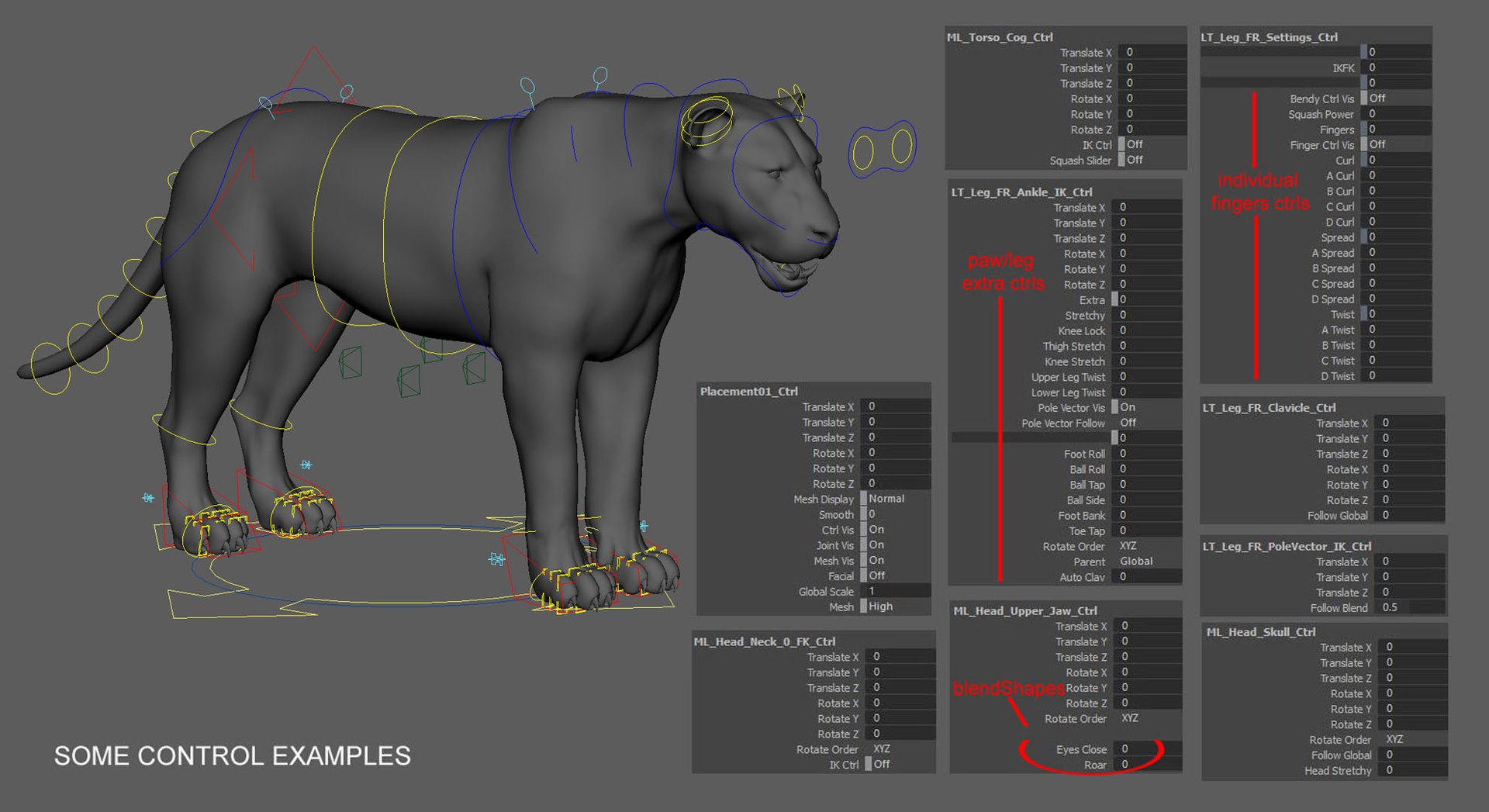 3D Lion Redshift Animation - TurboSquid 1492834
