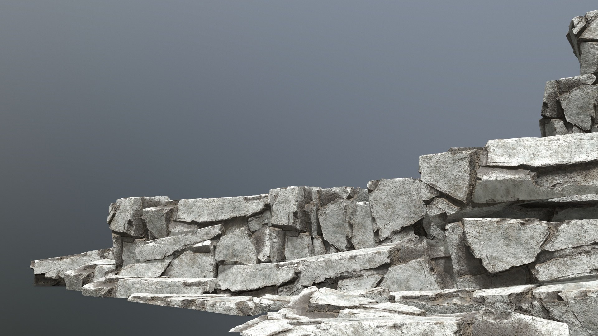 3D White Rocks - TurboSquid 2261110
