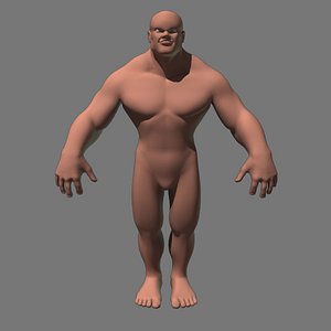 animation character 3d model