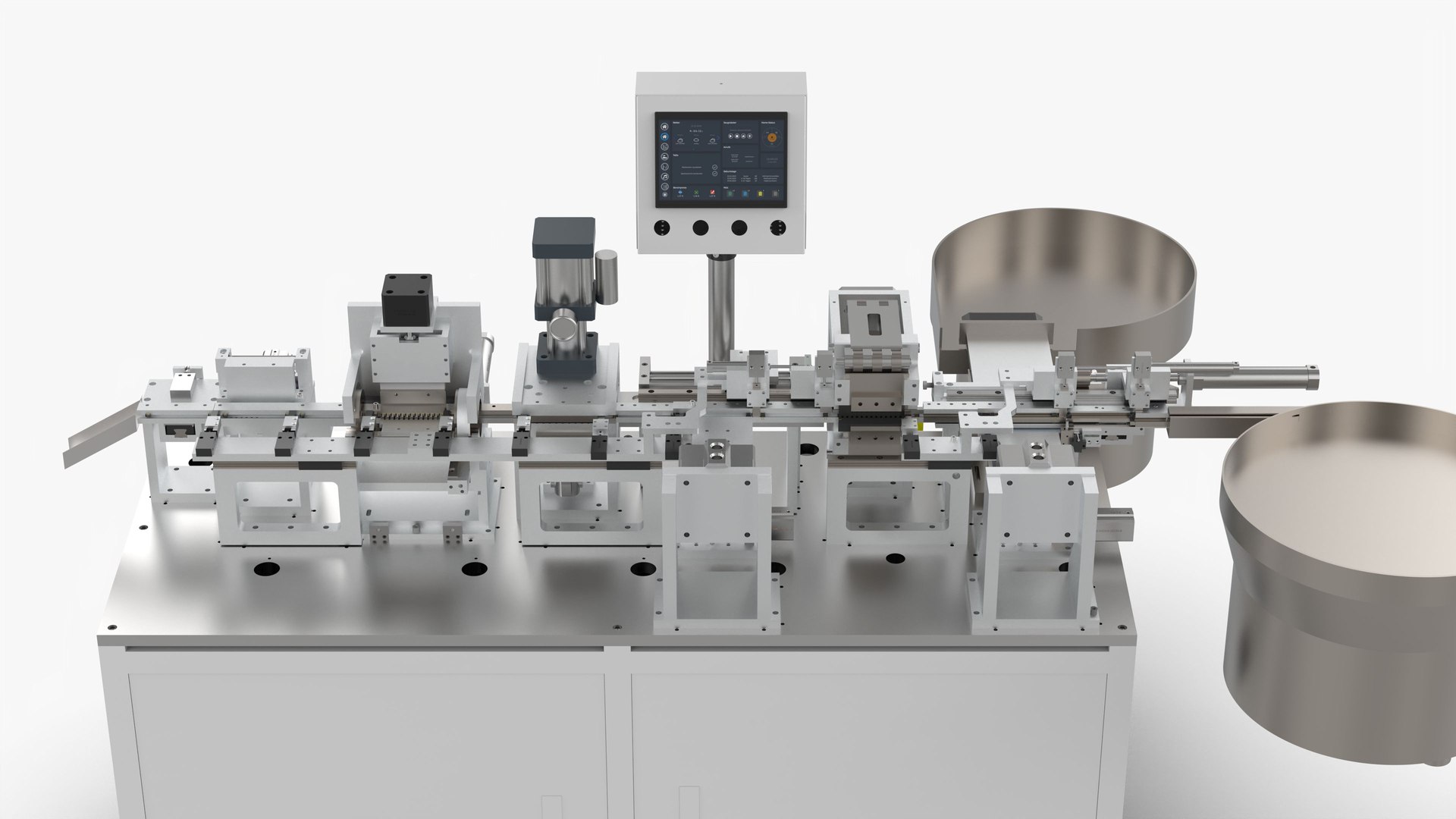 Automatic Loose End Pin Insertion Machine 3D model - TurboSquid 2010284